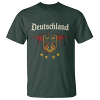 Deutschland German Heritage Pride T Shirt Bundesadler Coat of Arms Star - Wonder Print Shop