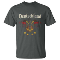 Deutschland German Heritage Pride T Shirt Bundesadler Coat of Arms Star - Wonder Print Shop
