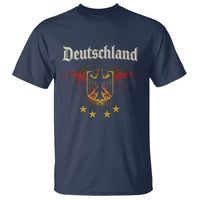 Deutschland German Heritage Pride T Shirt Bundesadler Coat of Arms Star - Wonder Print Shop