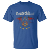 Deutschland German Heritage Pride T Shirt Bundesadler Coat of Arms Star - Wonder Print Shop