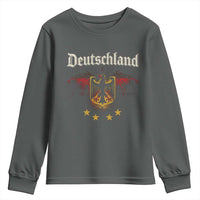 Deutschland German Heritage Pride Youth Sweatshirt Bundesadler Coat of Arms Star - Wonder Print Shop