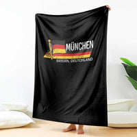 Munchen Bayern German Heritage Pride Germany Flag Throw Blanket - Wonder Print Shop