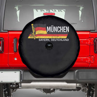 Munchen Bayern German Heritage Pride Germany Flag Spare Tire Cover - Wonder Print Shop