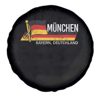 Munchen Bayern German Heritage Pride Germany Flag Spare Tire Cover - Wonder Print Shop