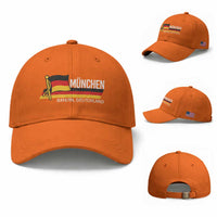 Munchen Bayern German Heritage Pride Germany Flag Baseball Cap