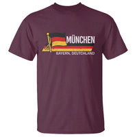 Munchen Bayern German Heritage Pride Germany Flag T Shirt - Wonder Print Shop