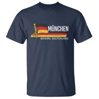 Munchen Bayern German Heritage Pride Germany Flag T Shirt - Wonder Print Shop