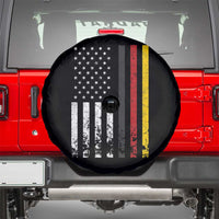 Patriotic Vintage German American Flag Spare Tire Cover Germany Heritage Pride - Wonder Print Shop