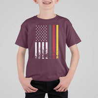 Patriotic Vintage German American Flag T Shirt For Kid Germany Heritage Pride - Wonder Print Shop