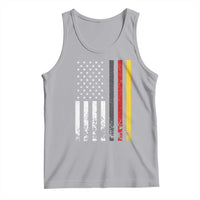 Patriotic Vintage German American Flag Tank Top Germany Heritage Pride - Wonder Print Shop