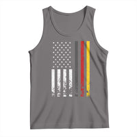 Patriotic Vintage German American Flag Tank Top Germany Heritage Pride - Wonder Print Shop