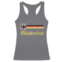 Oktoberfest German Drinking Festival Racerback Tank Top Bundesadler Coat of Arms - Wonder Print Shop