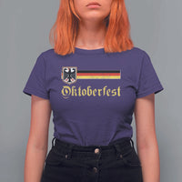 Oktoberfest German Drinking Festival T Shirt For Women Bundesadler Coat of Arms - Wonder Print Shop