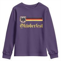 Oktoberfest German Drinking Festival Youth Sweatshirt Bundesadler Coat of Arms - Wonder Print Shop