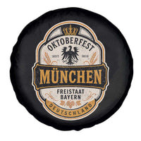 Oktoberfest Munchen Deutschland German Beer Festival Spare Tire Cover Freistaat Bayern Heraldic Eagle