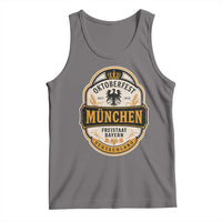 Oktoberfest Munchen Deutschland German Beer Festival Tank Top Freistaat Bayern Heraldic Eagle