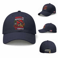 Trinidad And Tobago Independence Day Baseball Cap Trinidadian Heritage Steelpan Scarlet Ibis