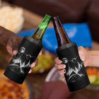 Mothman Howling at Moon 90s Retro 4 in 1 Can Cooler Tumbler Funny West Virginia Cryptid