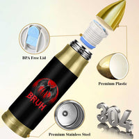 Funny Bruh Mothman Bullet Tumbler Cryptozoology Cryptid Humor Weirdcore Horror Moon