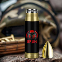 Funny Bruh Mothman Bullet Tumbler Cryptozoology Cryptid Humor Weirdcore Horror Moon