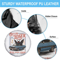 Funny Mothman Spare Tire Cover Get In Loser We Are Going Lurking Cryptid Lover