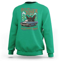 Funny Mothman Sweatshirt Get In Loser We Are Going Lurking Cryptid Lover