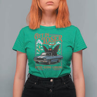 Funny Mothman T Shirt For Women Get In Loser We Are Going Lurking Cryptid Lover