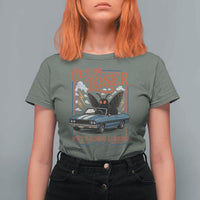 Funny Mothman T Shirt For Women Get In Loser We Are Going Lurking Cryptid Lover
