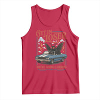 Funny Mothman Tank Top Get In Loser We Are Going Lurking Cryptid Lover