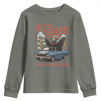 Funny Mothman Youth Sweatshirt Get In Loser We Are Going Lurking Cryptid Lover