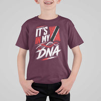 It Is in My DNA Trinidad and Tobago T Shirt For Kid Trinidadian Flag Roots