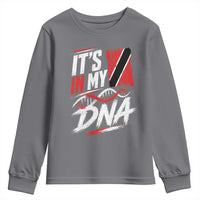 It Is in My DNA Trinidad and Tobago Youth Sweatshirt Trinidadian Flag Roots
