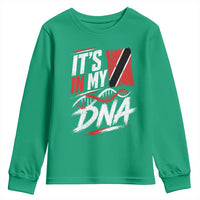 It Is in My DNA Trinidad and Tobago Youth Sweatshirt Trinidadian Flag Roots