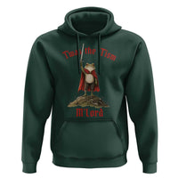 Funny Twas The Tism M Lord Medieval Knight Frog Hoodie