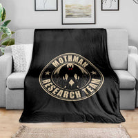 Funny Mothman Research Team Throw Blanket Cryptozoology Cryptid Hunting
