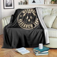 Funny Mothman Research Team Throw Blanket Cryptozoology Cryptid Hunting