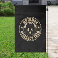 Funny Mothman Research Team Garden Flag Cryptozoology Cryptid Hunting