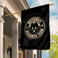 Funny Mothman Research Team Garden Flag Cryptozoology Cryptid Hunting