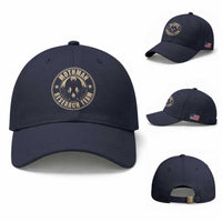 Funny Mothman Research Team Baseball Cap Cryptozoology Cryptid Hunting