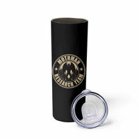 Funny Mothman Research Team Skinny Tumbler Cryptozoology Cryptid Hunting