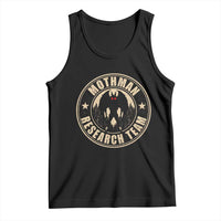 Funny Mothman Research Team Tank Top Cryptozoology Cryptid Hunting