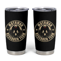 Funny Mothman Research Team Tumbler Cup Cryptozoology Cryptid Hunting