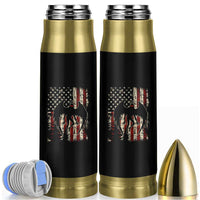 Mothman American Flag Patriotic Cryptid Creature Bullet Tumbler