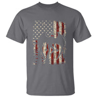 Mothman American Flag Patriotic Cryptid Creature T Shirt