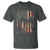 Mothman American Flag Patriotic Cryptid Creature T Shirt