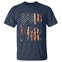 Mothman American Flag Patriotic Cryptid Creature T Shirt