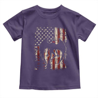 Mothman American Flag Patriotic Cryptid Creature Toddler T Shirt