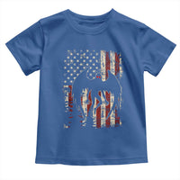 Mothman American Flag Patriotic Cryptid Creature Toddler T Shirt