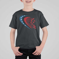 Patriotic T Shirt For Kid American Flag Fighter Jets Airplane 4th Of July - Wonder Print Shop