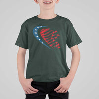 Patriotic T Shirt For Kid American Flag Fighter Jets Airplane 4th Of July - Wonder Print Shop